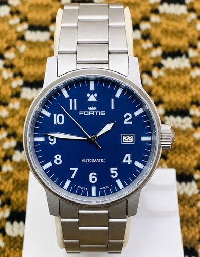 Fortis flieger automatic blue - flieger,