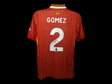 Joe Gomez Signed 2024/25 Liverpool Football Shirt COA