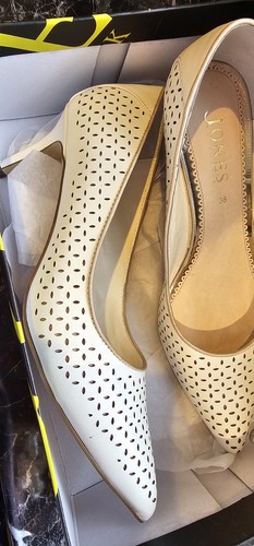 Jones bootmaker cream leather - jones,