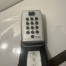 Master Lock Combination Key Safe Box - Grey 