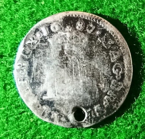 1687 james silver maundy - 1687, 3