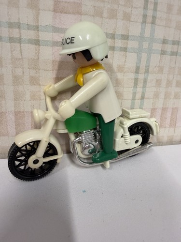 Playmobil police motorbike - police, &