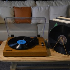 Record Player Turntable Wooden