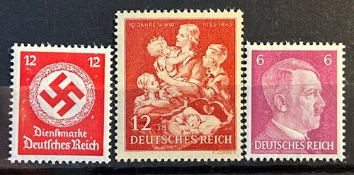 German stamps third reich mnh - german,