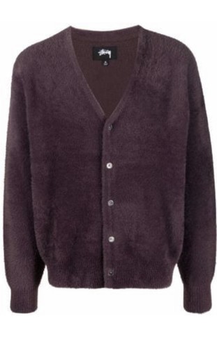 Stussy shaggy cardigan - shaggy,