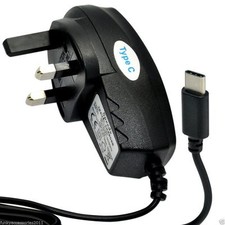 Quality 3 Pin UK Mains Mobile Phone Charger✔Type-C USB Connection CE Approved 