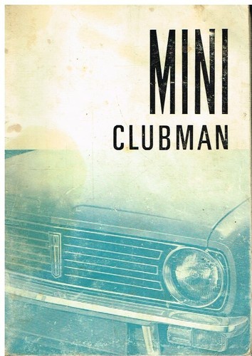 Mini clubman 1000 saloon - mini, &