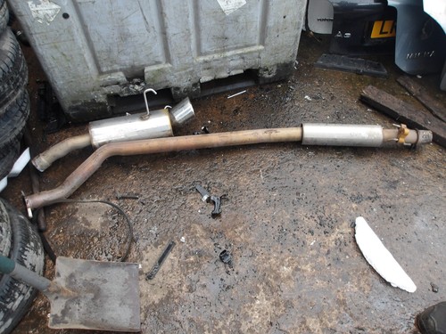 Honda civic type - r, exhaust
