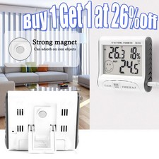 Digital ℃/℉ Max Min Indoor Thermometer Hygrometer Humidity Meter w/ Probe Sensor