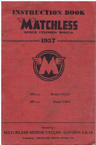 Matchless 350cc g3l - g3l, g3ls