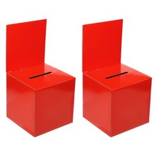 2Pcs Ballot Box Raffle Box