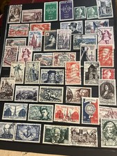 Old French Stamps 1950’s