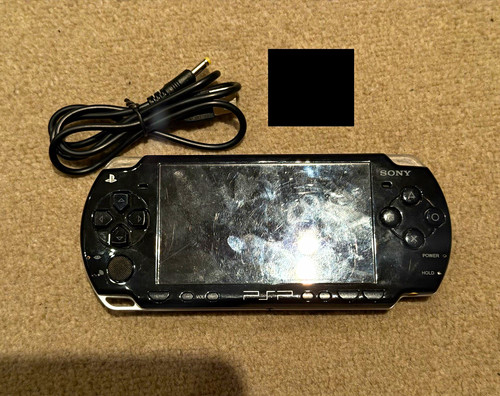 Sony psp 2000 black handheld - sony,