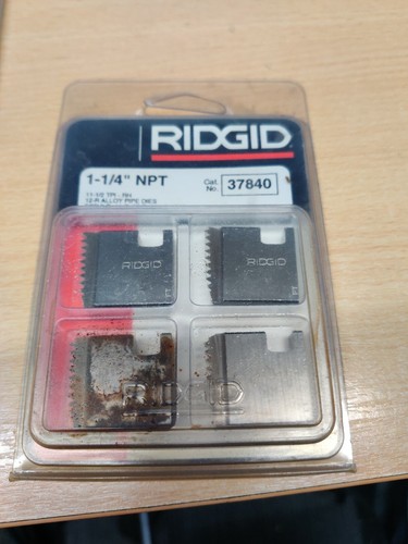 Ridgid dies pipe alloy 4 - ridgid,