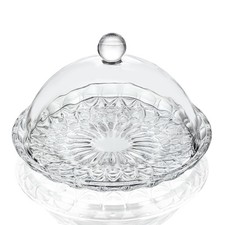 7'' Clear Glass Cake Stand