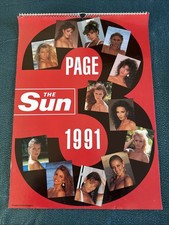 The Sun Page 3 1991 Calendar
