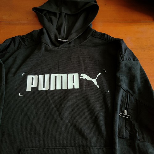 Puma hoodie black - hoodie, good