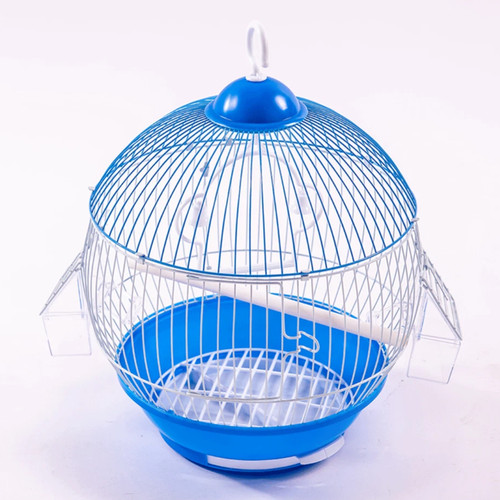 Round bird cage with hanging - round,