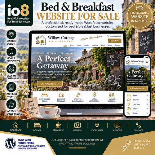Bed breakfast website - &,