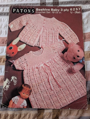 Patons 6257 vintage knitting