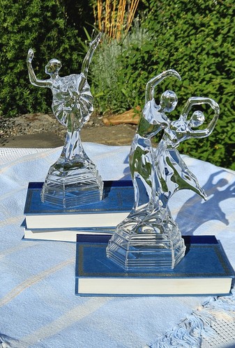 Pair rcr glass and - and, lead