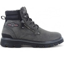 Dockers by Gerli Boots - Men Winter Shoes Boots Lined 53HX103 Gray New