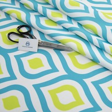 Geometric Print Upholstery