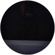 60-200MM Black Obsidian Scrying Mirror Crystal Gemstone Mineral Specimens Stone