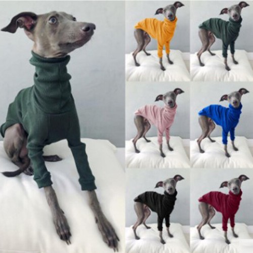High neck pets dogs clothes - neck,