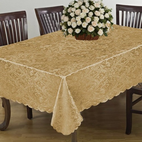 Damask jacquard table cloth - jacquard,