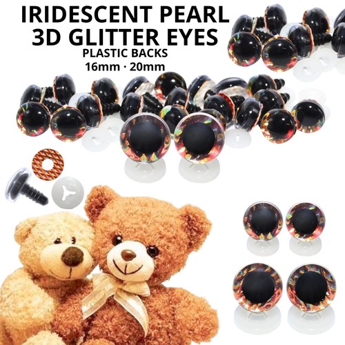 Iridescent pearl glitter - pearl, 3d