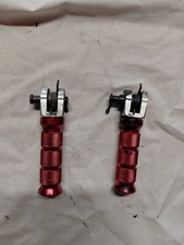 SV650 99-02 Foot Pegs Pink Billet Anodised Race Style Pegs Used