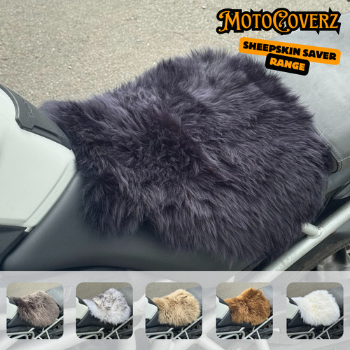 Motorcycle sheepskin seat - motorcycle,
