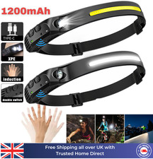 LED Head Torch USB