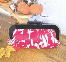 COAST Clutch Bag, Cotton Mix, Clasp Closure **NWOT**