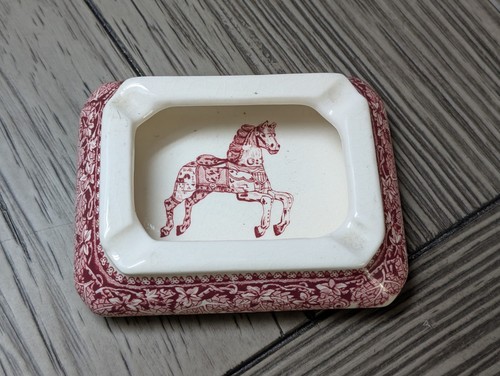 Vintage ironstone ashtray - vintage,