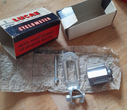 Vintage unused lucas bicycle - vintage,