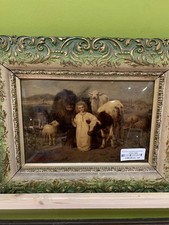 Picture crystoleum victorian