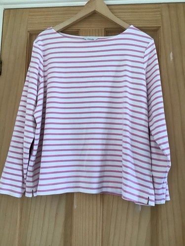 Joules ladies pink stripe - ladies,