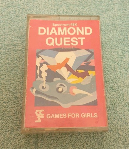 Diamond quest game - quest, cassette