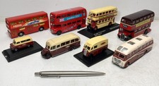8x Diecast Bus Coach Vans Models London Buses British Railway Corgi Matchbox EFE