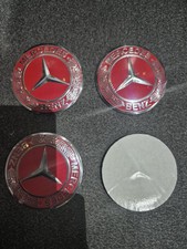 4x Sticker Mercedes Wheel