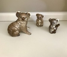 Vintage Set Of  3 X Beswick Koala bear family. Rare Back Stamped.  Ex.cond.