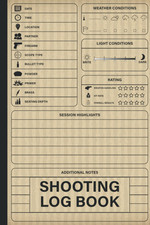 Shooting Log Book: Journal to