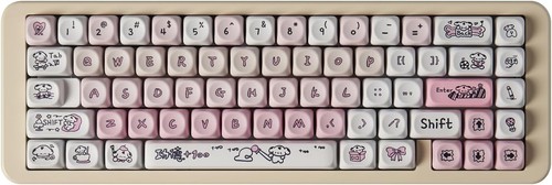 Pink keycaps moa - moa, keycap