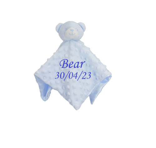 Personalised baby comforter - personalised,