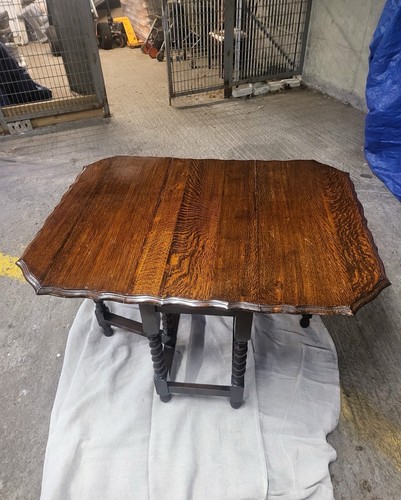 Vintage oak drop leaf - oak, dining