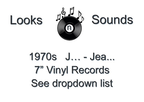 1970s vinyls various - 1970s, 7"