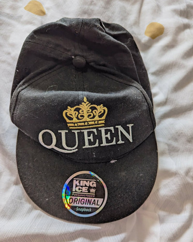 King ice queen black snapback - king,