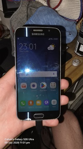 Samsung galaxy blue - galaxy, s6
